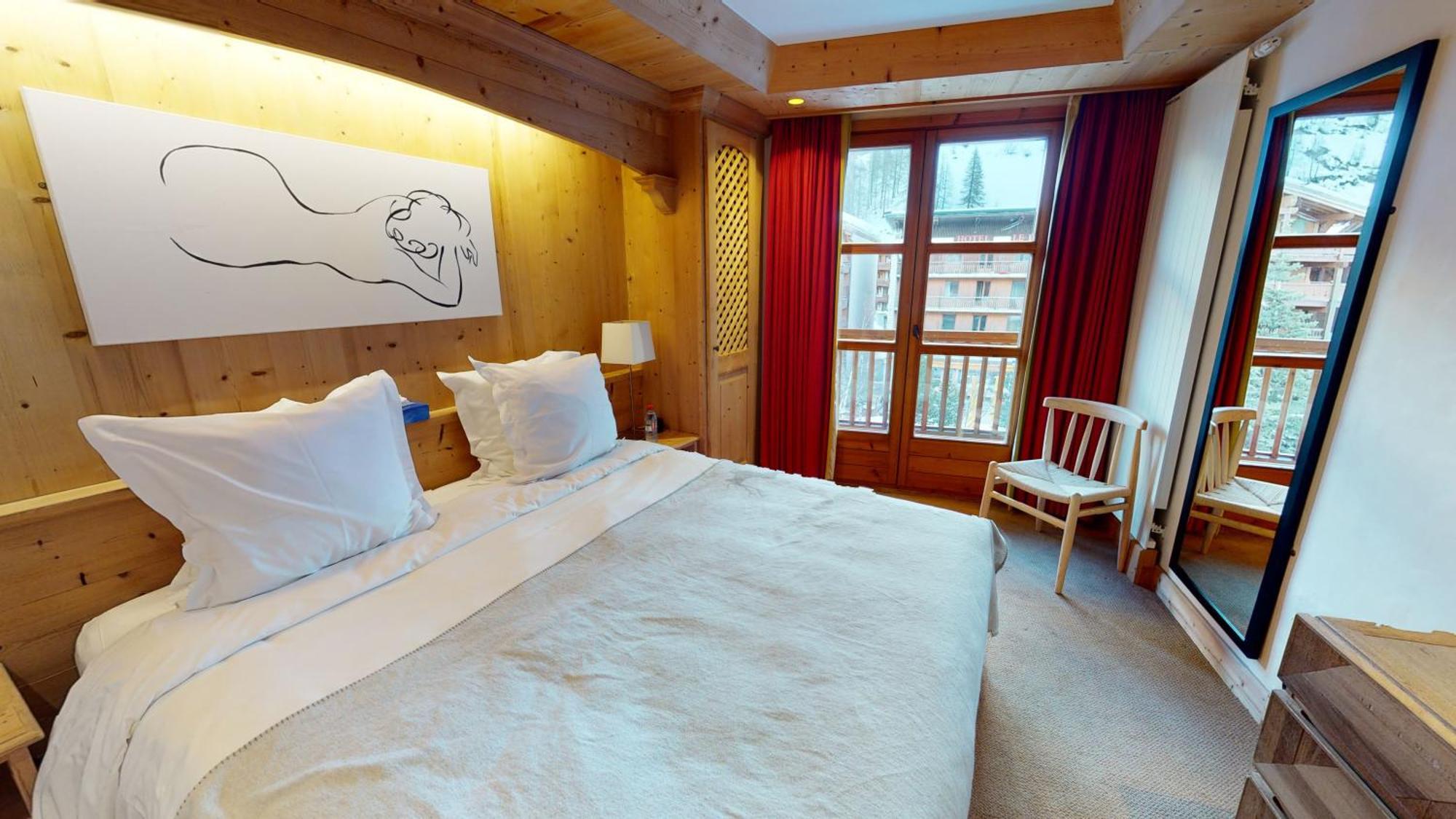 Residence Le Lys Martagon Val-dʼIsère Oda fotoğraf
