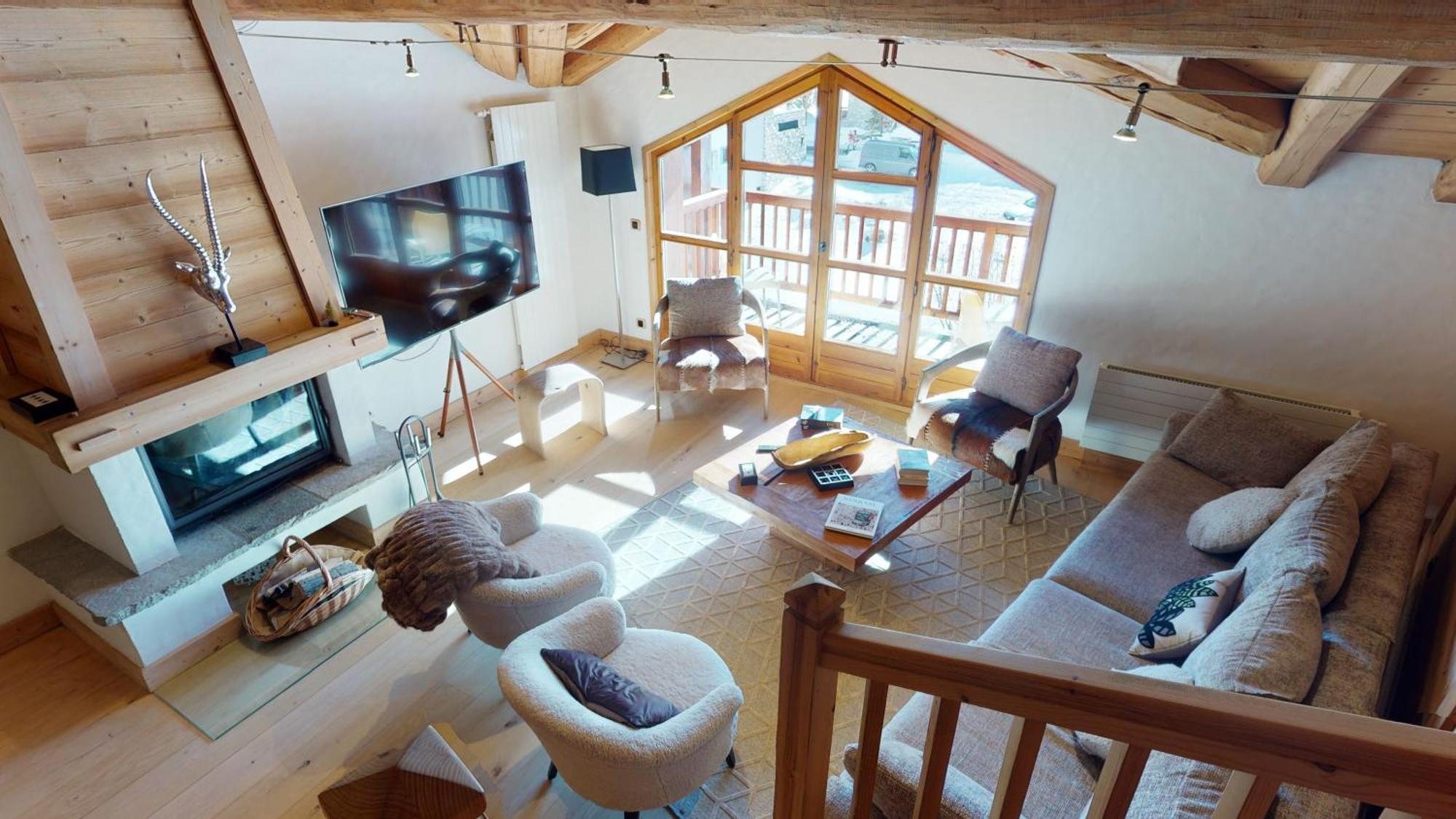 Residence Le Lys Martagon Val-dʼIsère Oda fotoğraf