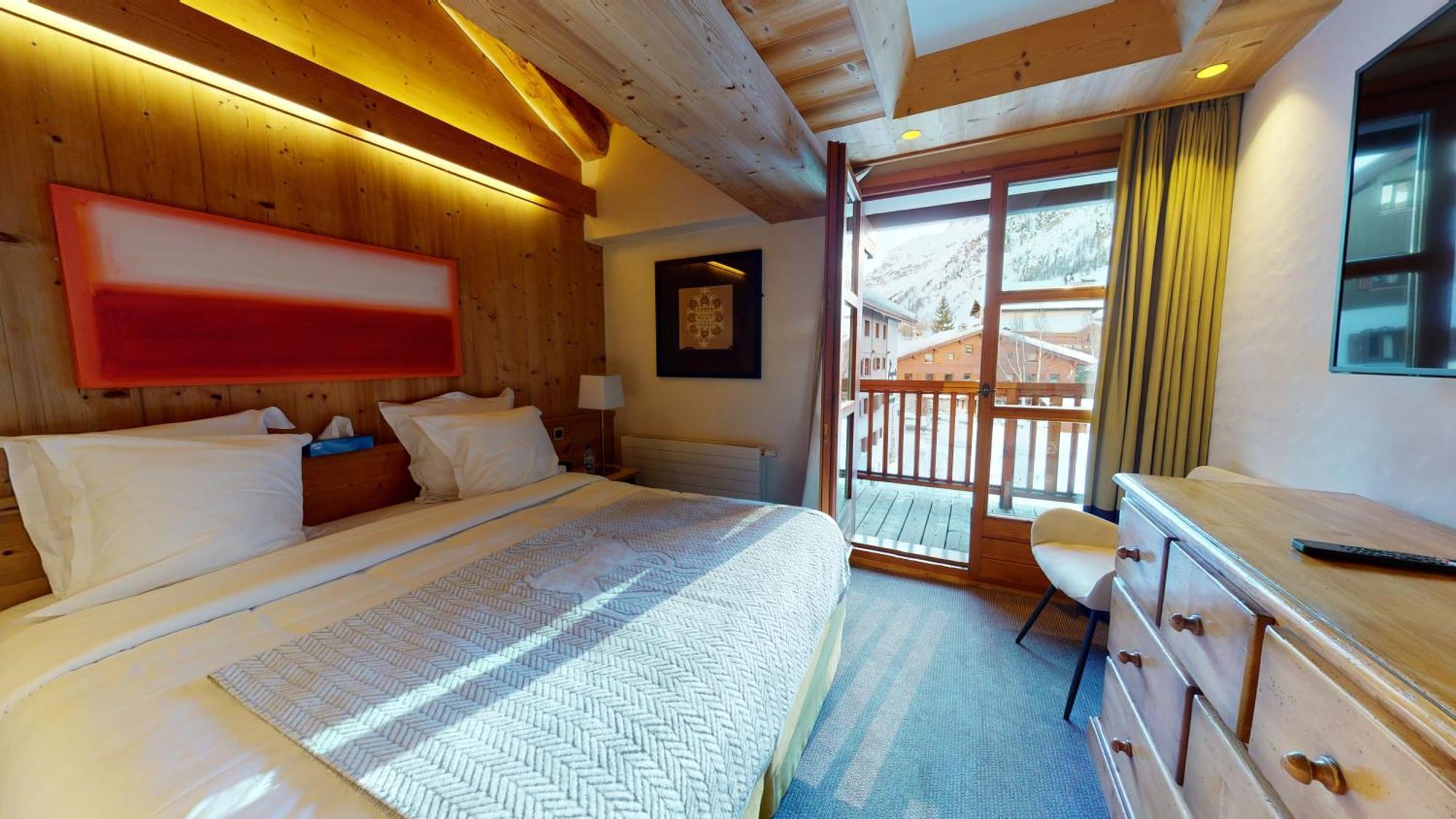 Residence Le Lys Martagon Val-dʼIsère Oda fotoğraf