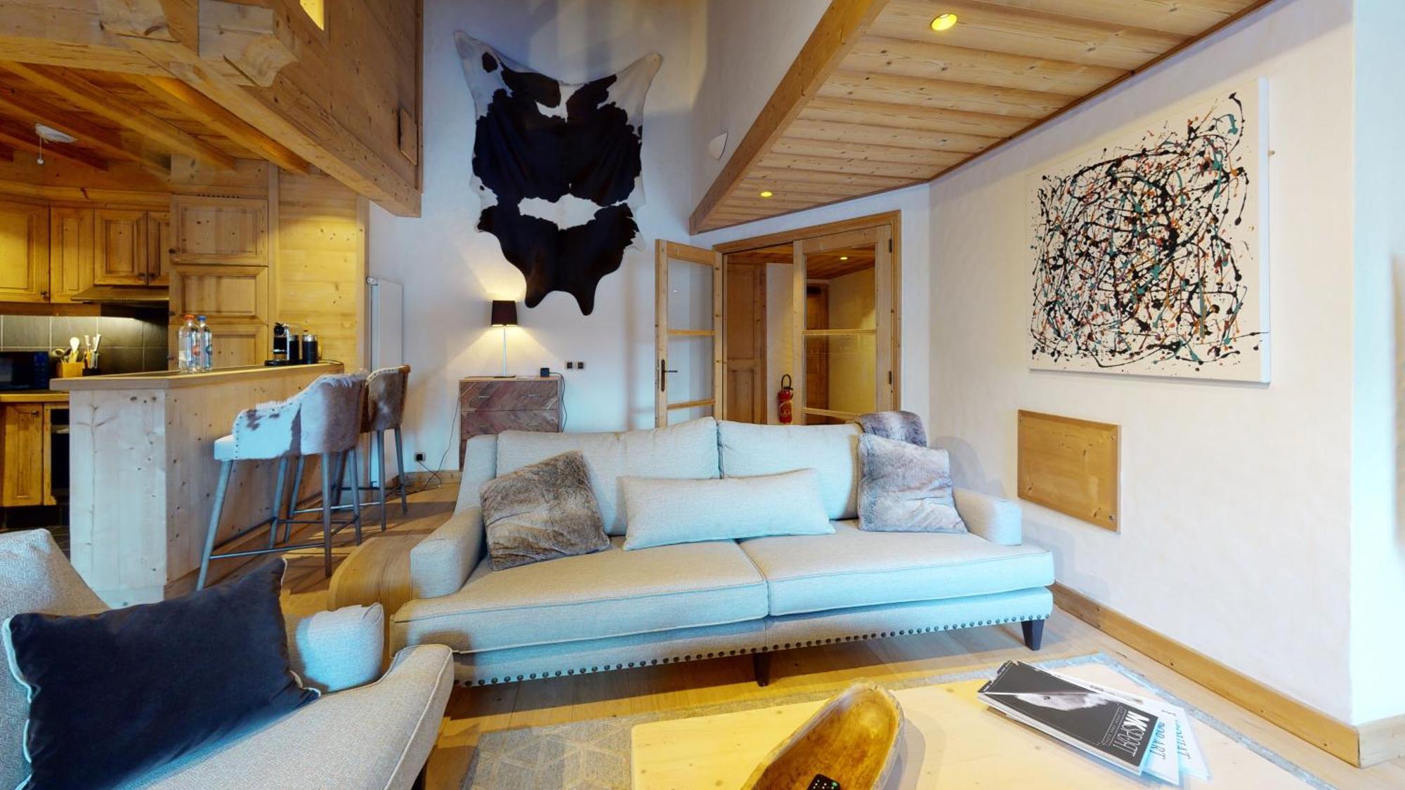 Residence Le Lys Martagon Val-dʼIsère Oda fotoğraf